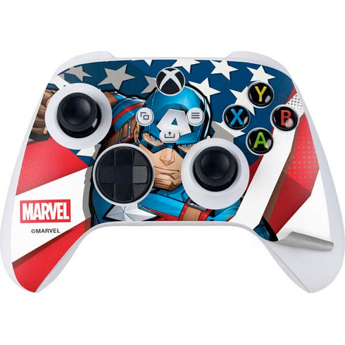 Marvel Captain America Action Pose Xbox Series S Bundle Skin