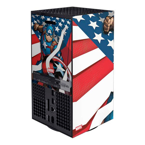 Marvel Captain America Action Pose Xbox Series X Bundle Skin