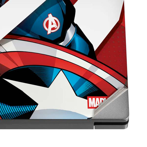 Marvel Captain America Action Pose Dell XPS Skin