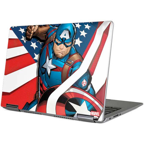 Marvel Captain America Action Pose Yoga 710 14in Skin