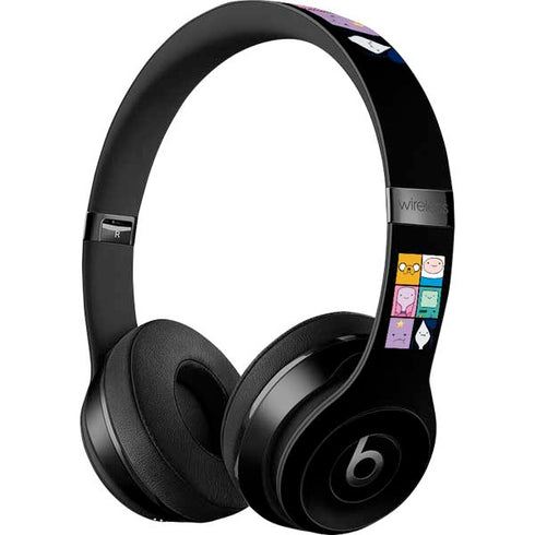 Adult Swim Adventure Time Character Tiles Beats Solo 3 Wireless Skin