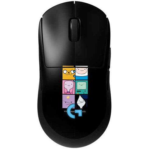 Adult Swim Adventure Time Character Tiles G Pro Wireless Gaming Mouse Skin