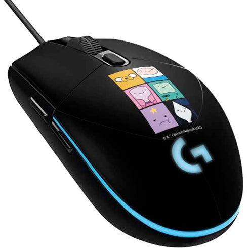 Adult Swim Adventure Time Character Tiles G203 Prodigy RGB Wired Gaming Mouse Skin