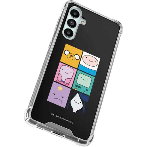 Adult Swim Adventure Time Character Tiles Galaxy A16 5G Clear Case