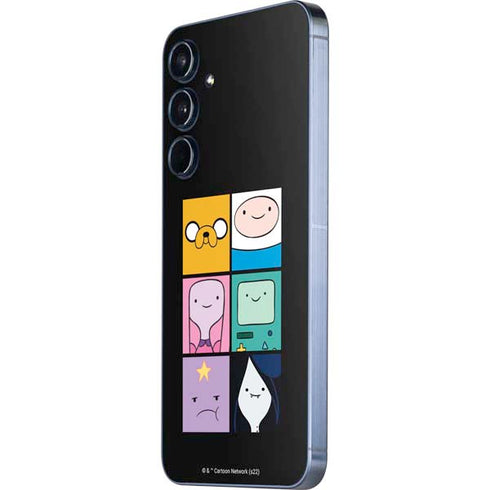 Adult Swim Adventure Time Character Tiles Galaxy A55 5G Skin