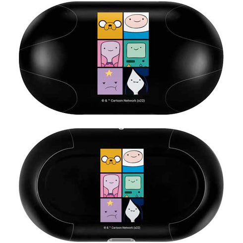 Adult Swim Adventure Time Character Tiles Galaxy Buds Plus Skin