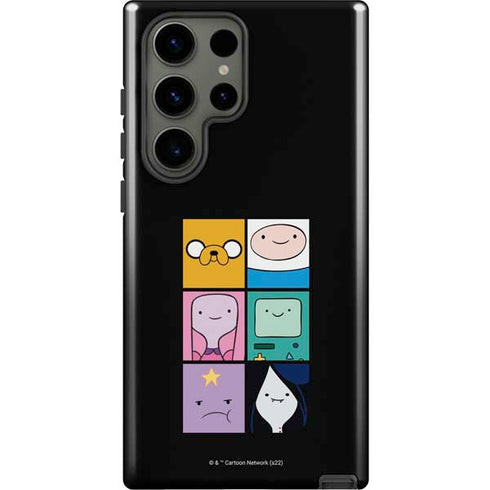 Adult Swim Adventure Time Character Tiles Galaxy S23 Ultra Pro Case