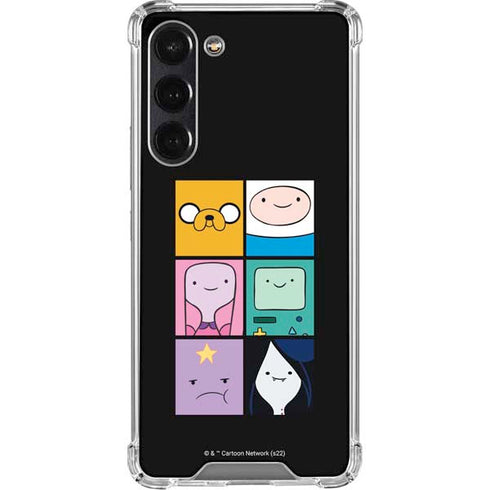 Adult Swim Adventure Time Character Tiles Galaxy S24 FE Clear Case