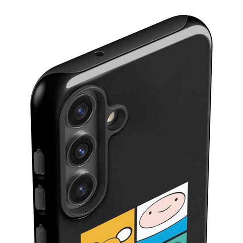Adult Swim Adventure Time Character Tiles Galaxy S25 Impact Case