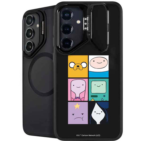 Adult Swim Adventure Time Character Tiles Galaxy S24 Plus Kickstand Case