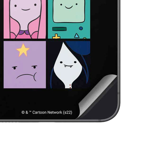 Adult Swim Adventure Time Character Tiles Galaxy S25 Plus Skin