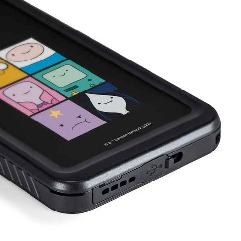 Adult Swim Adventure Time Character Tiles Galaxy S24 Waterproof Case