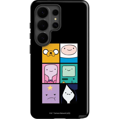 Adult Swim Adventure Time Character Tiles Galaxy S26 Ultra Impact Case