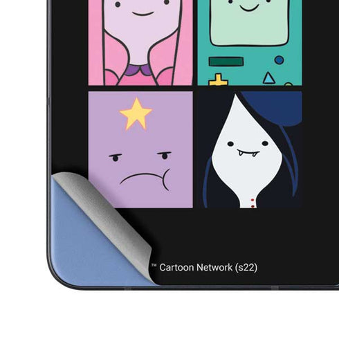 Adult Swim Adventure Time Character Tiles Galaxy Z Fold5 5G Skin