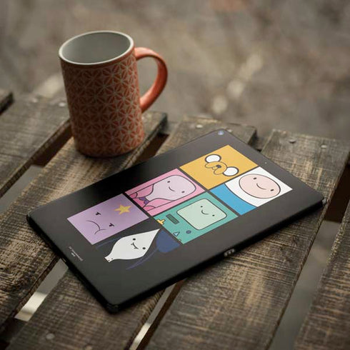 Adult Swim Adventure Time Character Tiles iPad Skins