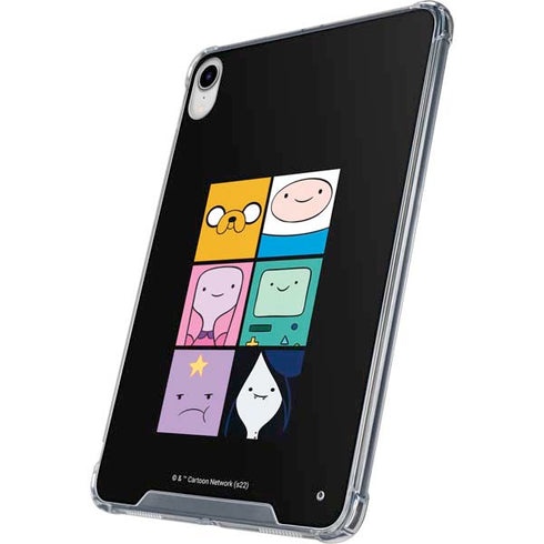 Adult Swim Adventure Time Character Tiles iPad 11th Gen (2025) Clear Case