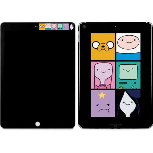 Adult Swim Adventure Time Character Tiles Apple iPad Skin