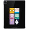 Adult Swim Adventure Time Character Tiles iPad Pro 11in (2024) Clear Case