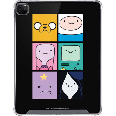 Adult Swim Adventure Time Character Tiles iPad Cases