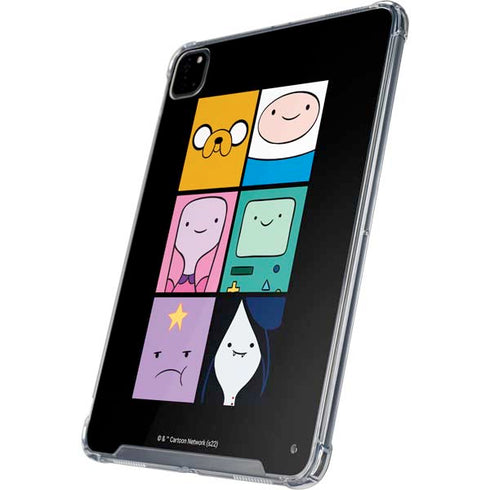 Adult Swim Adventure Time Character Tiles iPad Cases