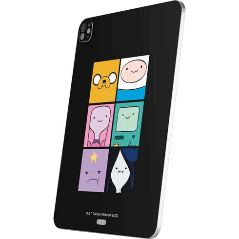 Adult Swim Adventure Time Character Tiles iPad Pro 13in M4 (2024) Skin