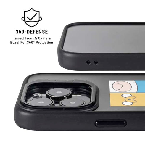Adult Swim Adventure Time Character Tiles iPhone 14 Pro Max Kickstand Case