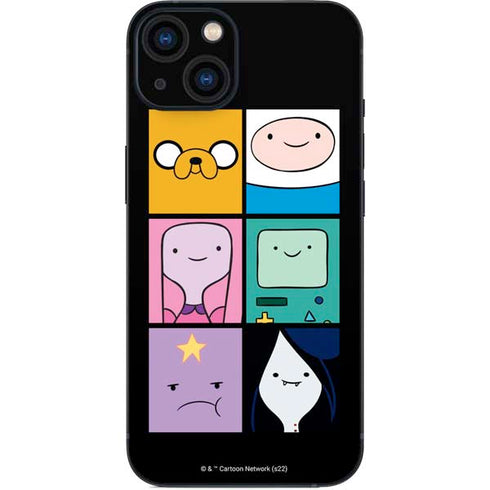 Adult Swim Adventure Time Character Tiles iPhone Skins