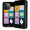 Adult Swim Adventure Time Character Tiles iPhone 15 Pro Folio Case