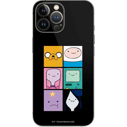 Adult Swim Adventure Time Character Tiles iPhone 15 Pro Max Skin