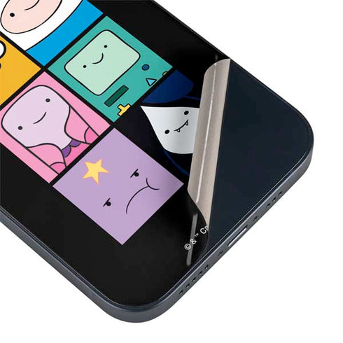 Adult Swim Adventure Time Character Tiles iPhone 15 Skin