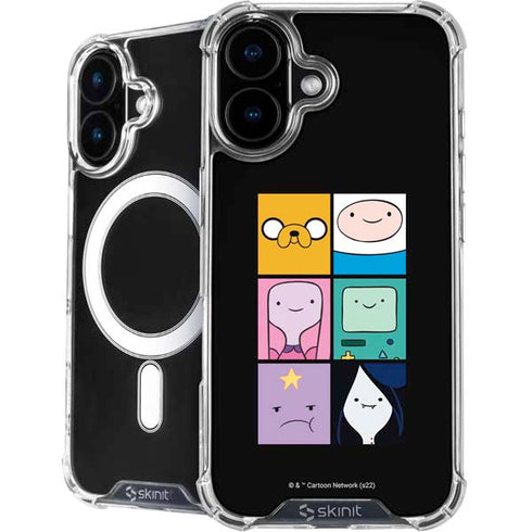 Adult Swim Adventure Time Character Tiles iPhone 16 MagSafe Case