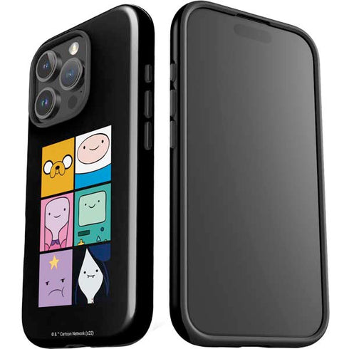 Adult Swim Adventure Time Character Tiles iPhone 16 Pro Impact Case