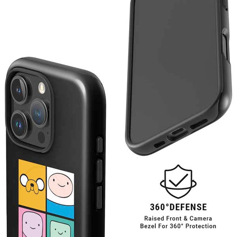 Adult Swim Adventure Time Character Tiles iPhone 16 Pro Magsafe Impact Case