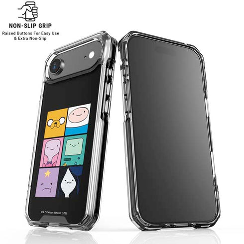 Adult Swim Adventure Time Character Tiles iPhone 17 Air Clear Case