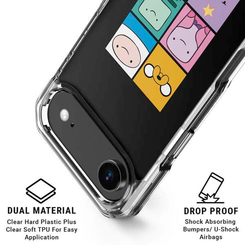 Adult Swim Adventure Time Character Tiles iPhone 17 Air MagSafe Case
