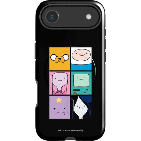 Adult Swim Adventure Time Character Tiles iPhone 17 Air Magsafe Impact Case