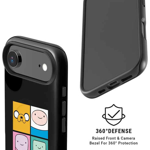 Adult Swim Adventure Time Character Tiles iPhone 17 Air Magsafe Impact Case