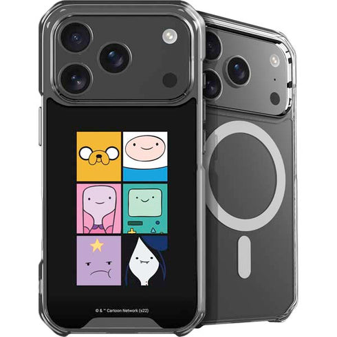 Adult Swim Adventure Time Character Tiles iPhone 17 Pro MagSafe Case