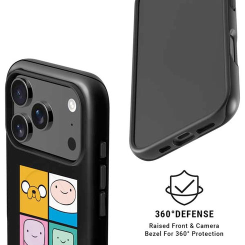 Adult Swim Adventure Time Character Tiles iPhone 17 Pro Max Magsafe Impact Case