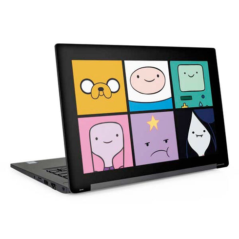 Adult Swim Adventure Time Character Tiles Dell Latitude Skin