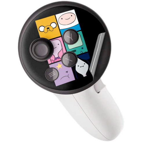 Adult Swim Adventure Time Character Tiles Meta Quest 3S Skin