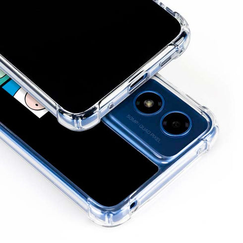 Adult Swim Adventure Time Character Tiles Moto G 5G (2024) Clear Case