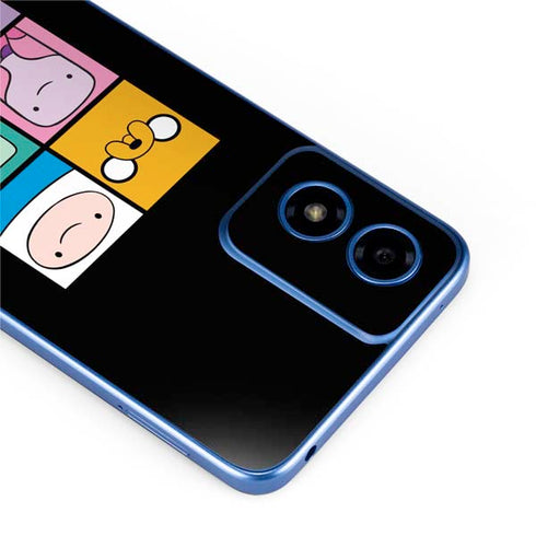 Adult Swim Adventure Time Character Tiles Moto G Play 4G (2024) Skin
