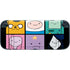 Adult Swim Adventure Time Character Tiles Nintendo Switch 2 (2025) with Joy-Con Skin