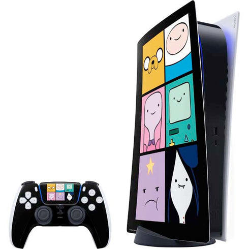 Adult Swim Adventure Time Character Tiles PlayStation PS5 Skins