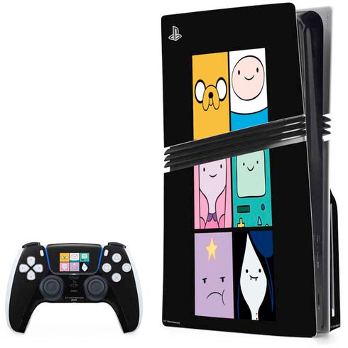 Adult Swim Adventure Time Character Tiles PlayStation PS5 Skins