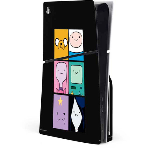 Adult Swim Adventure Time Character Tiles PlayStation PS5 Skins