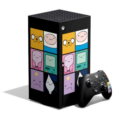 Adult Swim Adventure Time Character Tiles Xbox Series X Skins