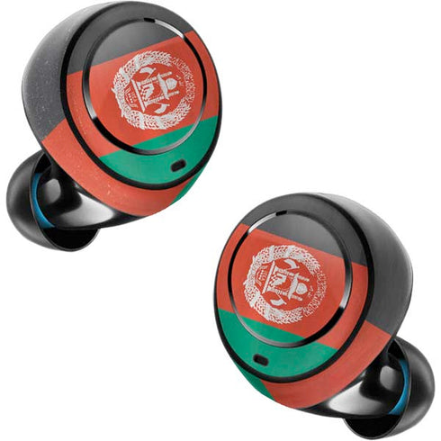 Afghanistan Flag Distressed Amazon Echo Buds Skin