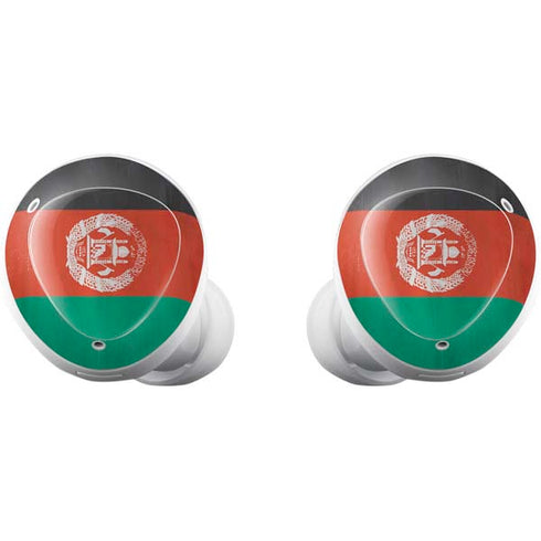 Afghanistan Flag Distressed Galaxy Buds Plus Skin
